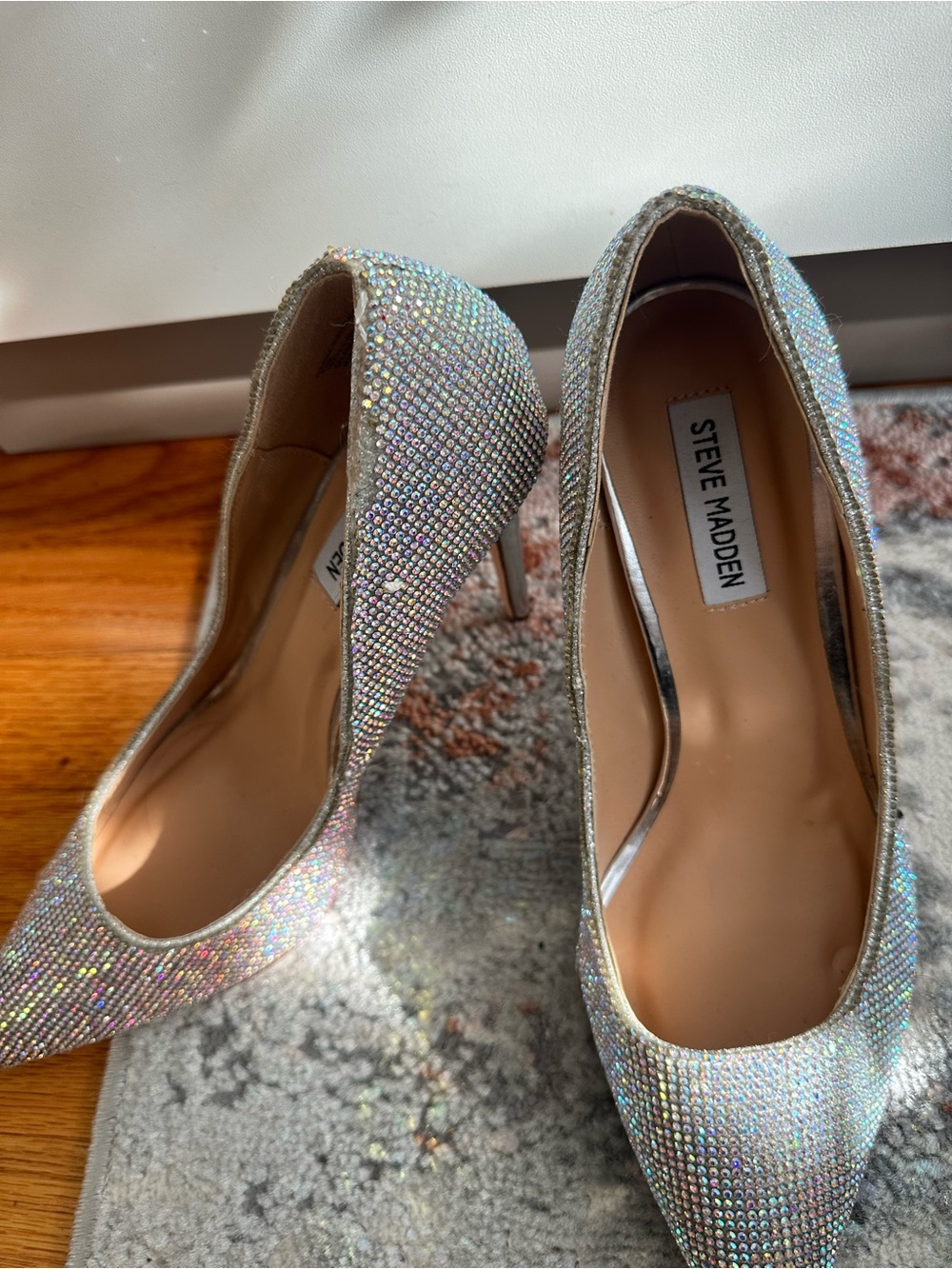Steve Madden Rhinestone Heels - Picture 2 of 6